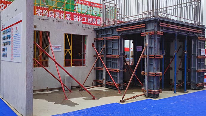南昌市政建設集團承辦2022年南昌市建筑工程安全生產(chǎn)標準化示范觀摩會